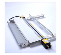Macchina piegatrice a caldo for acrilico da 60 cm con regolatore angolare, piegatrice pubblicitaria da 800 W for pannelli in PVC in plastica, scatola luminosa for piegatura di lettere per la realizzaz