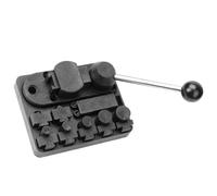 Macchina piegatrice ad anelli - Strumento di forma del filo regolabile, piegatrice in metallo, manuale compatto, design di controllo forte | Attrezzatura professionale per gioielli