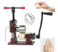 Macchina piegatrice for anelli a manovella, utensile for piegare braccialetti, macchine for la produzione di braccialetti in metallo con maniglia staccabile e base stabile, for la lavorazione di anell