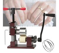 Macchina piegatrice for braccialetti piatti, macchina piegatrice for presse for braccialetti, anelli e orecchini, macchine for la produzione di braccialetti in metallo a manovella con maniglia staccab