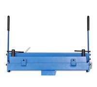 Macchina piegatrice manuale 450 mm - piegatrice manuale per piegatura precisa della lamiera, ideale per utensili da costruzione e lavorazione dei metalli, robusta e durevole per esigenze professionali