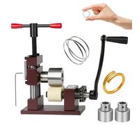 Macchina piegatrice manuale for anelli di gioielli, macchina piegatrice for bracciali, anelli e orecchini, strumento for piegare bracciali con maniglia staccabile e base stabile, for la lavorazione di