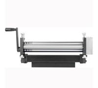 Macchina piegatrice Manuale per lamiere, utensile di Piegatura a Rullo, Raggio Regolabile per lamiere Metalliche, Rullo 30x320 mm
