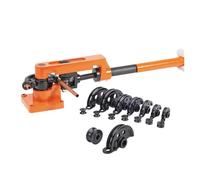 Macchina piegatrice per acrilico, Macchina piegatubi manuale for tubi in rame, utensile for piegatura in acciaio, diametro tubo 10-25 mm, spessore 0,8-2,0 mm, set di utensili SWG-25