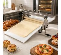 Macchina piegatrice per pasta per uso commerciale intensivo | Sfogliatrice professionale pieghevole per impasto, progettata per un uso intensivo e in grado di lavorare l'impasto in modo