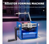 Macchina piegatubi automatica con resistenza manuale che forma macchina Tagliatrice di condensatori su un lato F in piedi Tipo U orizzontale