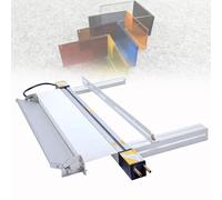 Macchina piegatubi in plastica acrilica, piegatrice in PVC per spessore da 1 mm-6 mm, include staffa e regolatore dell'angolo, ideale per strumenti di piegatura in plastica