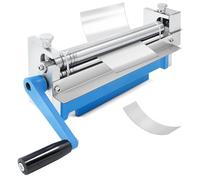 Macchina piegatubi manuale completa dello strato, rullo della piastra metallica con 2 rulli staccabili del rotolo di slittamento da 11,8 pollici per la laminazione dell'acciaio
