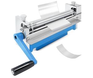 Macchina piegatubi manuale completa dello strato, rullo della piastra metallica con 2 rulli staccabili del rotolo di slittamento da 11,8 pollici per la laminazione dell'acciaio