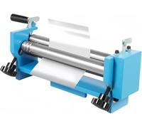 Macchina piegatubi manuale della lamiera, creatore del rotolo per acciaio e alluminio, larghezza 300mm, strumento scorrevole del rotolo dell'acciaio inossidabile, soluzione di piegatura durevole ed