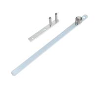 Macchina piegatubi per aste e ganci in acciaio | Strumento manuale per piegatura del ferro con controllo preciso dell'angolo | Costruzione in acciaio ad alto tenore di carbonio per impieghi gravosi