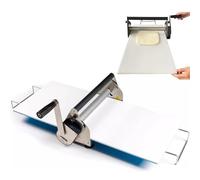 Macchina pieghevole manuale di Sheeter della pasta, acciaio inossidabile, spessore regolabile per fare la pasta della pizza e la crosta del fondente