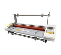 Macchina plastificazione commerciale A2+, macchina plastificazione, macchina plastificazione di grandi dimensioni, larghezza 440 mm/17,3 pollici, Preriscaldare 3 minuti, temperatura 0~180°