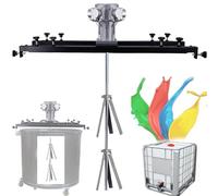 Macchina pneumatica del miscelatore del serbatoio, miscelatore pneumatico della staffa, staffa della macchina di agitazione della vernice della staffa della miscelazione della vernice dell'agitatore