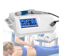 Macchina Pneumatica Di Terapia Di Onda D'urto, Macchina Messa a Fuoco Extracorporea Di Onda D'urto Con 5 Teste Di Massaggio, Intensità Regolabile 0.5-8.0bar, Non Invadente, Per Sollievo Dal Dolore