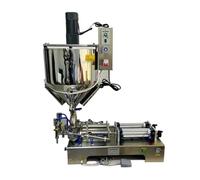 Macchina pneumatica for il riempimento di salse for insalata cosmetiche e cola, macchina for confezionamento profumi liquidi in pasta in acciaio inossidabile Riempitivo versatile(1000-5000ml,1)