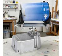 Macchina pneumatica per agitatore di vernice, Shaker ad aria compressa, Miscelatore pneumatico resistente per lattine da 1 gallone, morsetto regolabile e oscillazione a 30°, 700 giri/min, 15 min