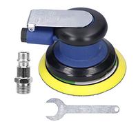 Macchina pneumatica per levigatura KP - 6503, strumento di lucidatura ad aria con controllo continuo della velocità, levigatrice a doppio martello in acciaio al carbonio da 5 polli (Stile UE)