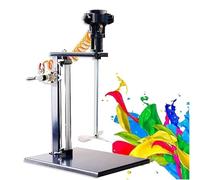 Macchina pneumatica per miscelatori di vernice, miscelatore agitatore d'aria da 5 galloni, 1/8 Hp 1500-3000 giri/min regolabile in altezza per vernici, rivestimenti e liquidi
