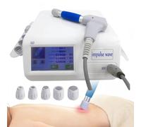 Macchina pneumatica per terapia ad onde d'urto da 8,0 bar con 5 teste, massaggiatore muscolare antidolorifico Trattamento ad onde d'urto ED per disfunzione erettile e fascite plantare,7InchScreen