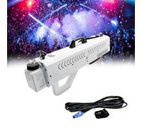 Macchina portatile del fumo, mini macchina del fumo da 1500 W con volume regolabile e luce LED a 7 colori per eventi e feste