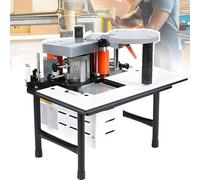 Macchina portatile della fasciatrice del bordo con controllo di velocità per i bordi curvi e diritti di lavorazione del legno
