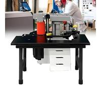 Macchina portatile della fasciatrice del bordo con controllo di velocità per i bordi curvi e diritti di lavorazione del legno