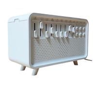 Macchina portatile per il rumore bianco con altoparlante Bluetooth, luce notturna e umidificatore, oltre 255 combinazioni di suoni, timer, aromaterapia per sonno di bambini e adulti, meditazione