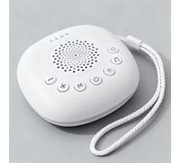 Macchina portatile per il rumore bianco con luce a LED che respira, 20 suoni musicali leggeri, dispositivo di meditazione per il sonno per rilassarsi e dormire profondamente
