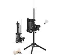Macchina portatile per palla da badminton con controllo app, lanciatore automatico per esercitarsi da solo, capacità 50+ volani, allenamento indoor outdoor