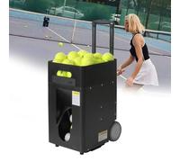 Macchina portatile per palline da tennis con lanciatore automatico, trapani pre-programmati e modalità di allenamento per pratica da soli e principianti