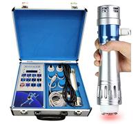 Macchina portatile per terapia ad onde d'urto per massaggiatore muscolare del corpo di disfunzione erettile, macchina per onde d'urto di sollievo dei tessuti profondi con 7 teste di massaggio