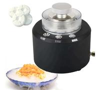 Macchina professionale 2 in 1 per ghiaccio secco e refrigeratore per bicchieri, in lega di alluminio, produce 20-30 g in 12 secondi, raffredda fino a -20 °C, ideale per bar e ristoranti.