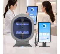Macchina Professionale Analisi Pelle 21.5" Scanner Facciale e Cute IA | Sisteme Imaging Spa Multispettrale Rilevamento Macchie ed Età Rapporti Clienti e Confronto Prima-Dopo