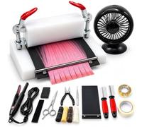 Macchina Professionale for Extension in Cheratina, Kit di Fusione a Caldo | Ferro Saldante I-Tip e K-Tip da Salone con 4 Mini Stick di Colla in Cheratina, Creatore DIY for Extension