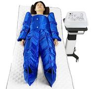 Macchina professionale for pressoterapia for drenaggio linfatico, tuta portatile for massaggio a pressione con 16 airbag, intensità regolabile