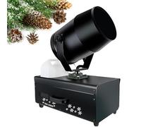 Macchina Professionale per Neve 2000W, Simulatore di Effetto Bufera di Fiocchi di Neve Oscillante, per Scenari Invernali e Effetti per Feste Sia Interni Che Esterni