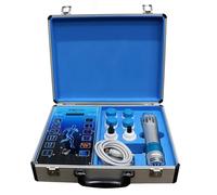 Macchina professionale per terapia a onde d’urto, trattamento dolore, ED, massaggio muscolare profondo, recupero sportivo, fisioterapia, design ergonomico e kit accessori completo
