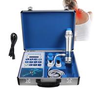 Macchina professionale per terapia ED Shockwave con 10 Testine di Massaggio | Massaggiatore antidolorifico Elettrico, Macchina per Onde D'urto Extracorporee,Fisioterapia Profonda, per Alleviare Il Dolore