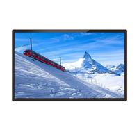 Macchina pubblicitaria a parete 1080P con cornice for foto digitali IPS da 19 pollici, 22 pollici, 24 pollici, 27 pollici, 32 pollici, con sensore del corpo umano, supporta la riproduzione USB di imma