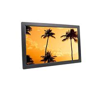 Macchina pubblicitaria da parete con cornice per foto digitali LED ad alta definizione da 21,5 pollici Cornice digitale ad alta definizione con angolo di visione completo IPS 1920 * 1080 ad alta riso