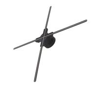 Macchina pubblicitaria for proiezione olografica 3D da 100 cm, ventola for proiezione olografica 3D con occhi 1600x1184 for insegna commerciale per insegne di negozi aziendali, bar, feste di Hal