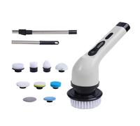 Macchina pulitrice elettrica senza fili, ricaricabile, spazzola automatica da cucina, vasca da bagno, piastrelle, strumento di pulizia professionale con asta telescopica