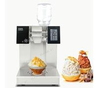 Macchina rasata commerciale per fabbricatrice di ghiaccio a fiocco di neve, macchina rasata estiva automatica, frantoio per bevande alla frutta, macchina elettrica a cono di neve, per negozi