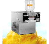 Macchina rasata per fabbricatore di ghiaccio con fiocco di neve, macchina, raffreddamento ad aria per negozi di dolci, camion di cibo, ristorante, negozi di tè al latte, ecc, modello meccani