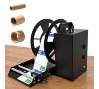 Macchina Ribobinatrice Automatica For Etichette, Macchina Ribobinatrice For Etichette Commerciali, Sensore Di Pressione Della Carta A Doppia Asta, Velocità Regolabile, Funzione Conteggio