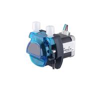 Macchina riempitrice, 420ml/min KCM 350RPM Pompa peristaltica 12V 24V Motore passo-passo Pompa dosatrice Pompa di trasferimento del liquido for laboratorio(B16,12V-3 Rollers)