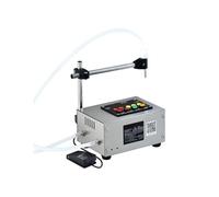 Macchina riempitrice automatica for bottiglie di liquidi da 10-4000 ml con controllo digitale a ugello singolo for latte, acqua e vino Preciso