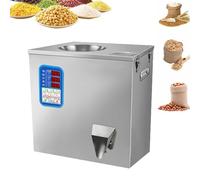 Macchina Riempitrice Automatica Multifunzione, Macchina Riempitrice per Polveri 100G/200G/500G Macchina Riempitrice per Pesatura Particelle con Misurazione 8-16 Confezioni/Min,500g