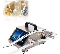 Macchina Riempitrice Automatica per Bottiglie, Riempitrice Di Liquidi per Bottiglie Di Piccole Dimensioni, Riempitrice Di Precisione Con Ugello Ad Ago E Controllo Lcd, Riempimento 1 a 100 Ml(HD1380)